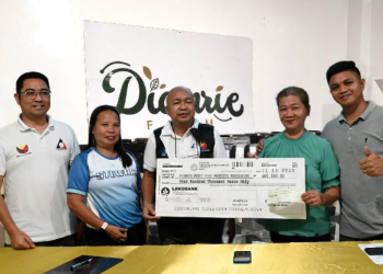 RTWPB-XII-assisted MSME receives P400,000 DOLE-AMP grant